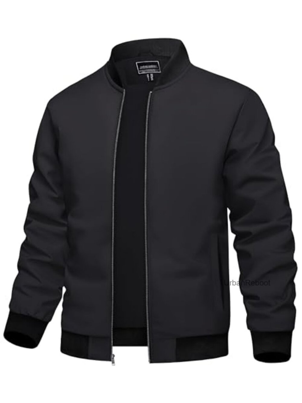 Men's Lightweight Bomber Windbreaker Jacket Full Zip